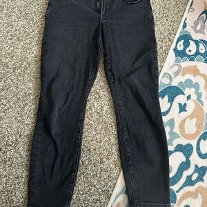 Good American Petite Black Jeans Size 8